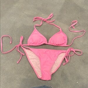 Vibrant Pink Bikini Set